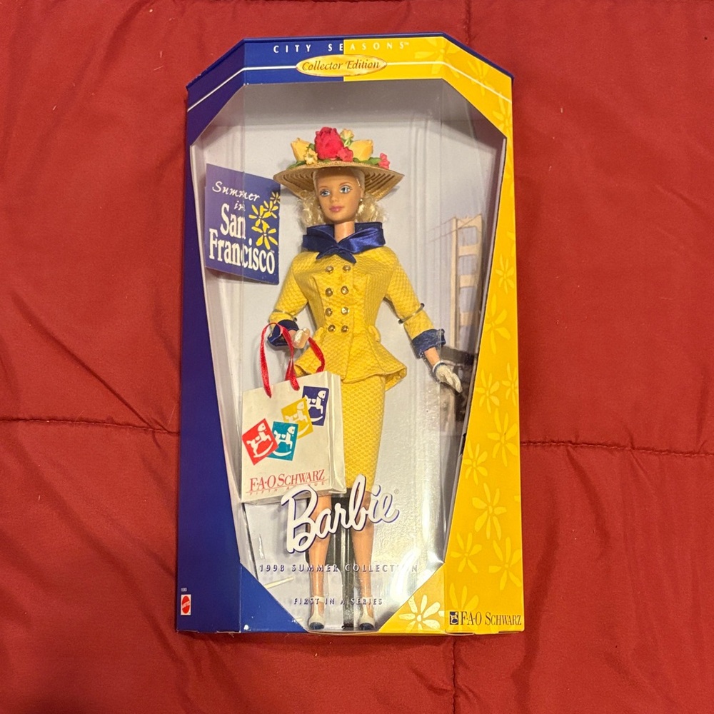 1997 FAO Schwartz Summer in San Francisco Collector Barbie